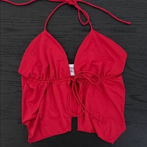 Princess Polly Vibrant Red Top